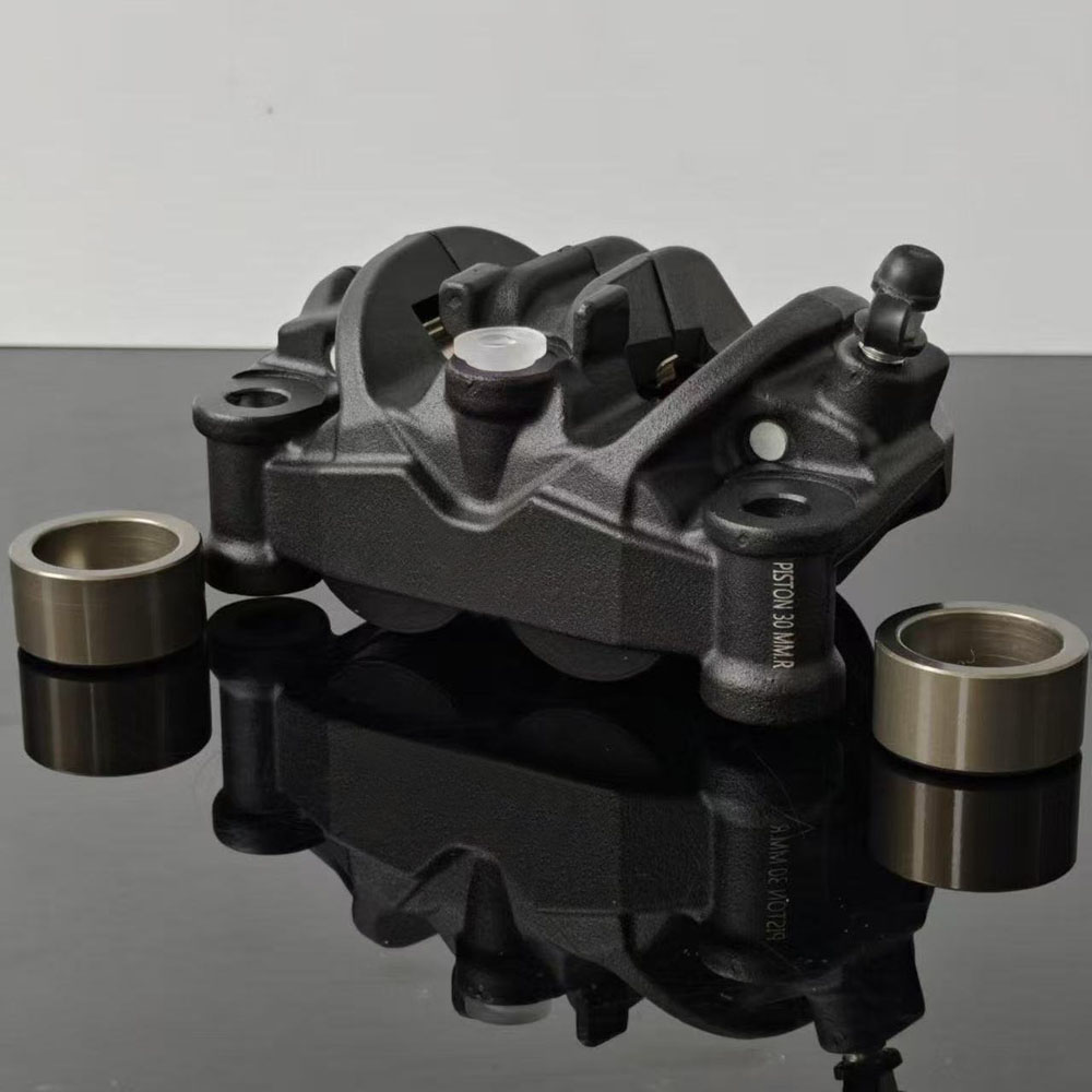 Forged Front Brake Caliper 4 Piston - ユニバーサル CNC鍛造 4ピストン 100mm マウントピッチ バイク用フロントブレーキキャリパー（ヤマハ、ホンダ、カワサキ、スズキ、ドゥカティ、アプリリア対応）