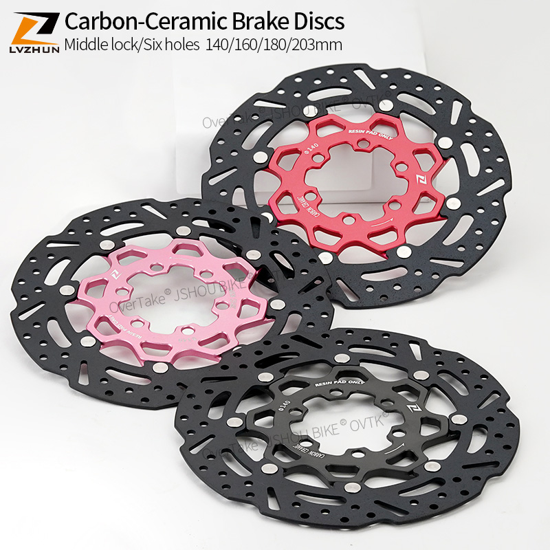 LVZHUN バイク用カーボンセラミックブレーキディスク 1 - Carbon Ceramic Motorcycle Brake Rotor のレビューと価格