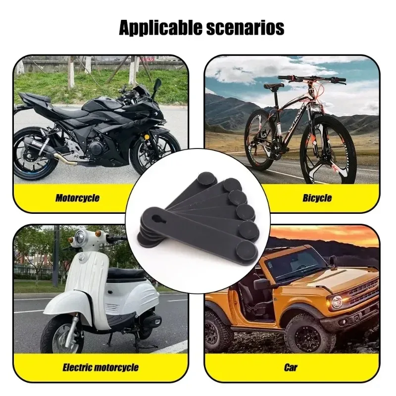 1-20 個オートバイゴムフレーム固定ケーブル配線ハーネス電 - Brake Line Motorcycle のレビューと価格
