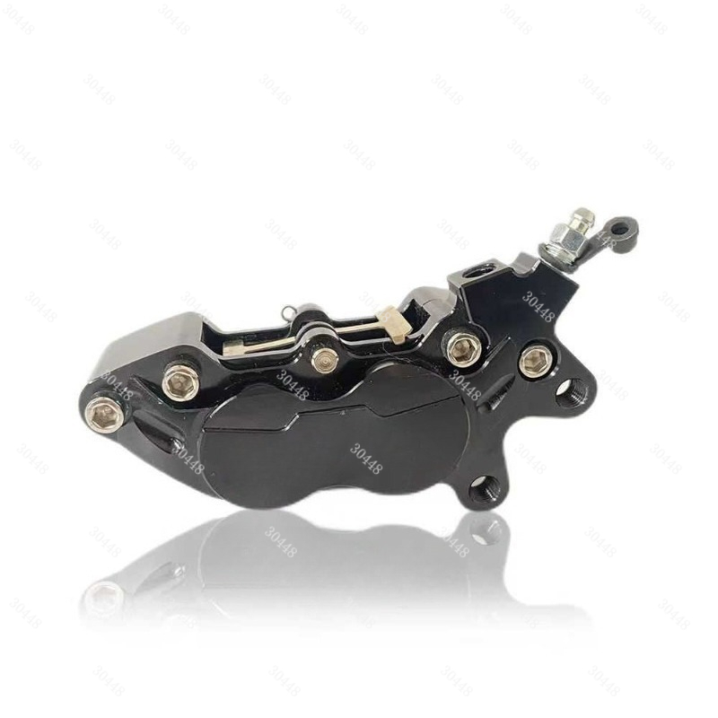 オートバイCNC四ピストンブレーキキャリパー電動スクーターN - Brake Disc Motorcycle のレビューと価格