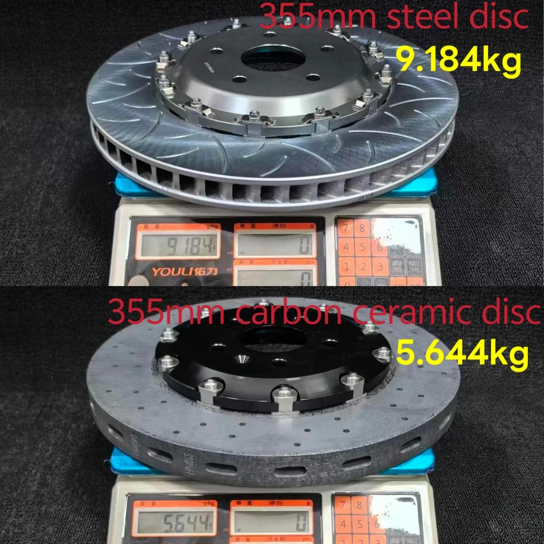 新型カーボンセラミック軽量ディスクブレーキローター10ポット - Brake Rotor のレビューと価格