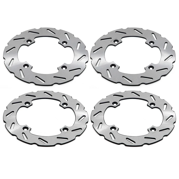 新しいオートバイATV用フロントブレーキディスク2個とリアブ - Brake Disc Motorcycle のレビューと価格
