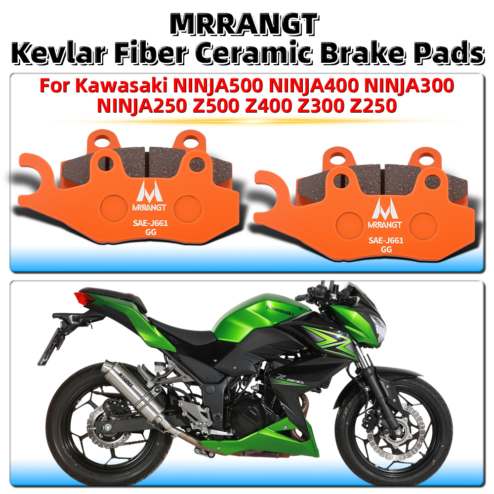 オートバイセラミックブレーキパッドカワサキ NINJA500 - Carbon Ceramic Motorcycle Brake Rotor のレビューと価格
