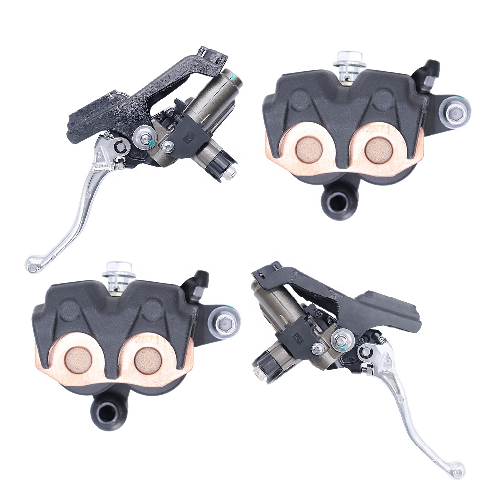 Sur-ron LBXオフロード電動バイク用改造ブレーキキッ - Front Rear Brake Caliper Bracket Kit のレビューと価格